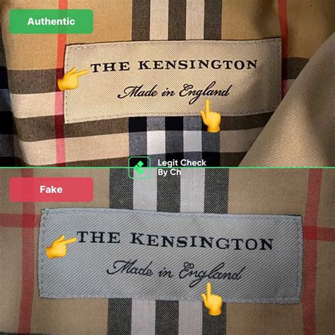 burberrys fake label|how to check burberry authenticity.